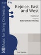 Rejoice, East and West Orchestra sheet music cover